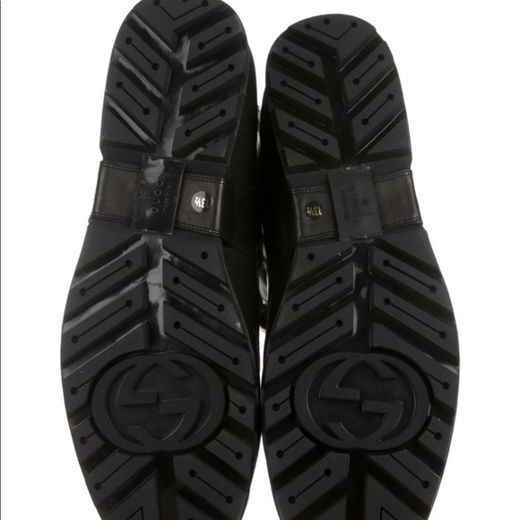 Gucci Web trimmed ankle boots - Picture 5 of 5